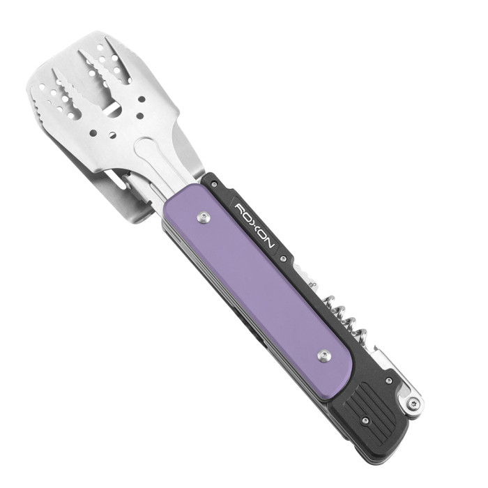 Мультитул для барбекю Roxon S601, фіолетовий 