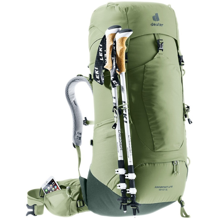 Рюкзак DEUTER Aircontact Lite 45+10 SL колір 1214 grove-ivy 