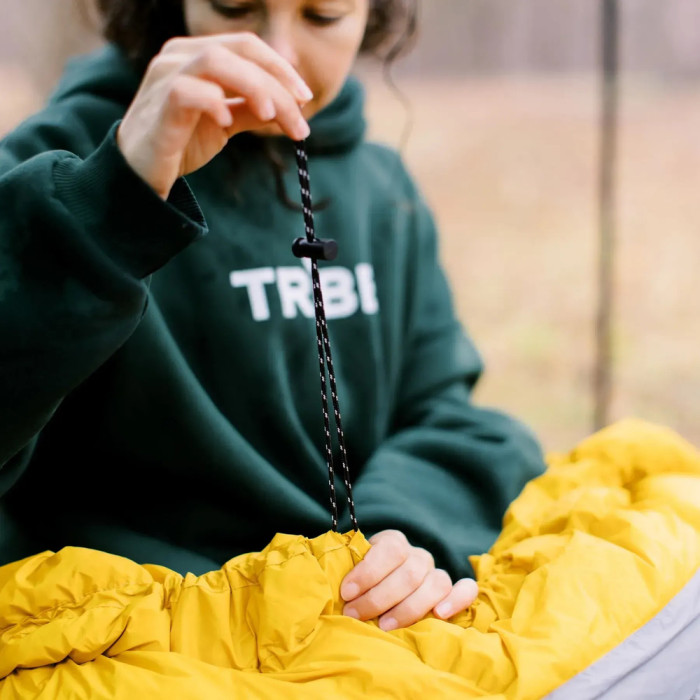 Спальний мішок Tribe Down 800 Regular пуховий T-CH-0009-grey-L 