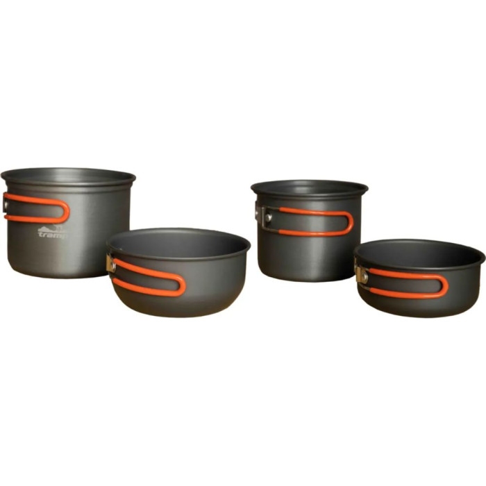 Набір посуду з анодованого алюмінію на 1-2 персони 0,9/1,3л Tramp UTRC-075 