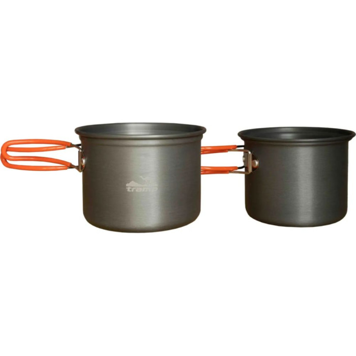 Набір посуду з анодованого алюмінію на 1-2 персони 0,9/1,3л Tramp UTRC-075 