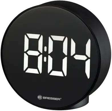 Годинник настільний Bresser MyTime Echo FXR Black (8010071CM3WHI) 