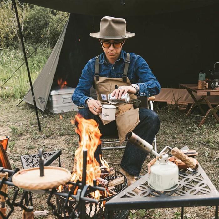 Фартух захисний мультифункціональний Naturehike NH20PJ127, камуфляж 