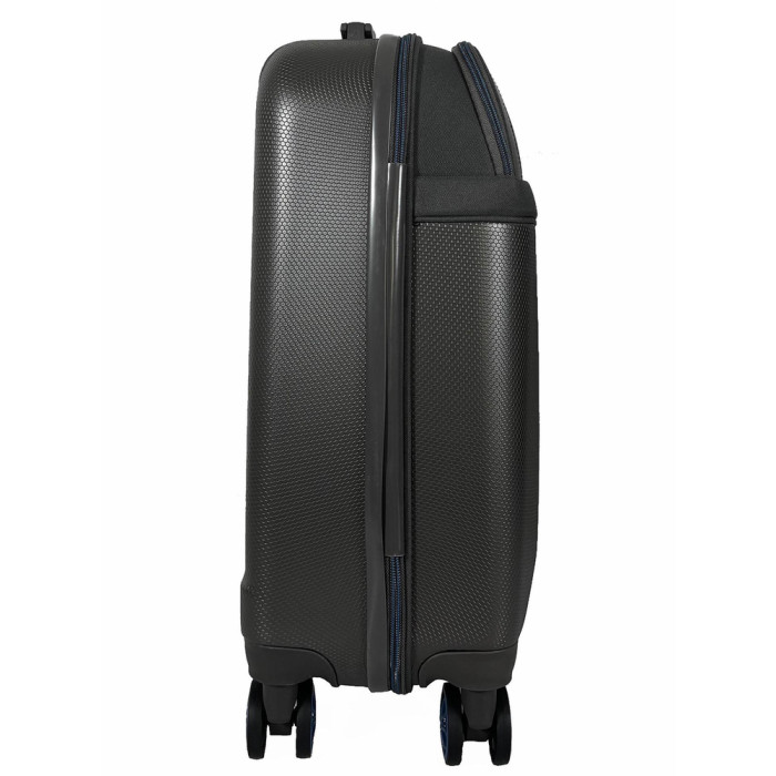 Валіза Semi Line 20" (S) Dark Brown/Blue Line (T5736-1)