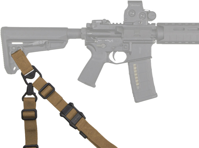 Ремінь рушничний двоточковий Magpul MS1 FDE 
