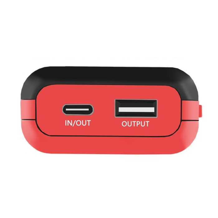 Зарядний пристрій-павербанк LiitoKala Lii-MP2 на 2 канали для акумуляторів, червоний 