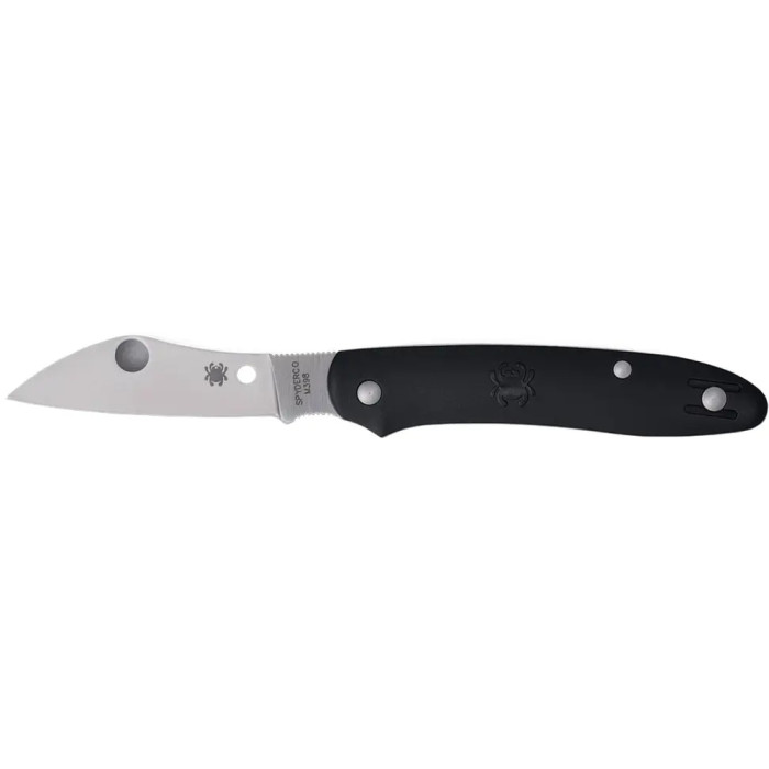Ніж Spyderco Roadie XL, M398, Plastic black 