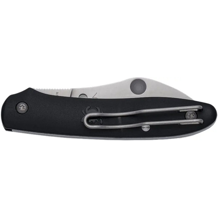 Ніж Spyderco Roadie XL, M398, Plastic black 