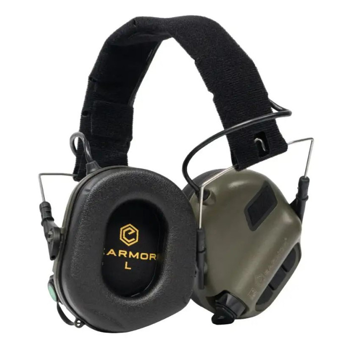 Активні навушники Earmor M31, з тримачем на голову green 