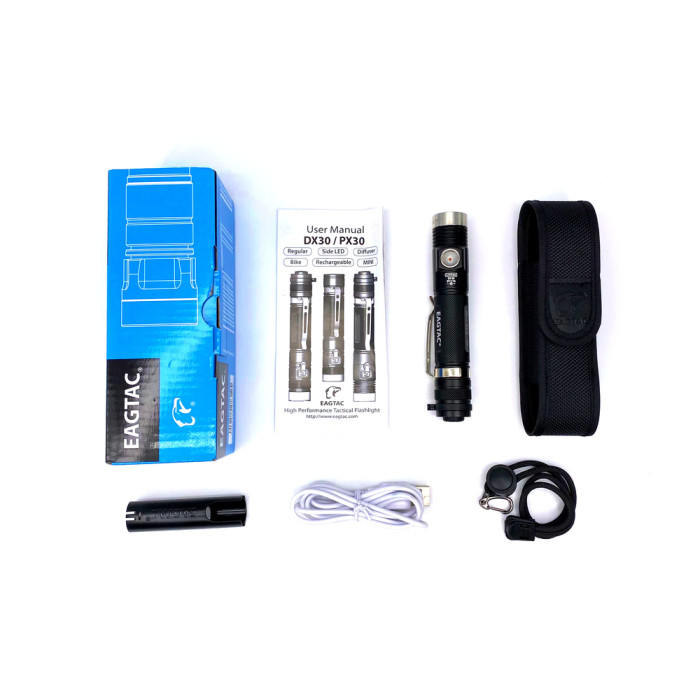 Ліхтар Eagletac DX30LC2-SR Колір XP-L HI CW + XP-E2 Червоний 