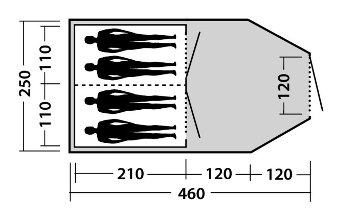 Намет Easy Camp Huntsville 400 