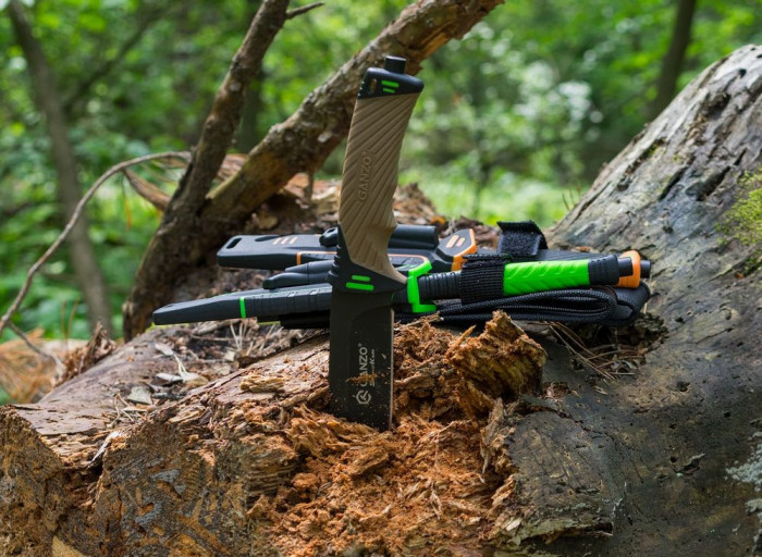 Ніж Ganzo G8012, коричневий 