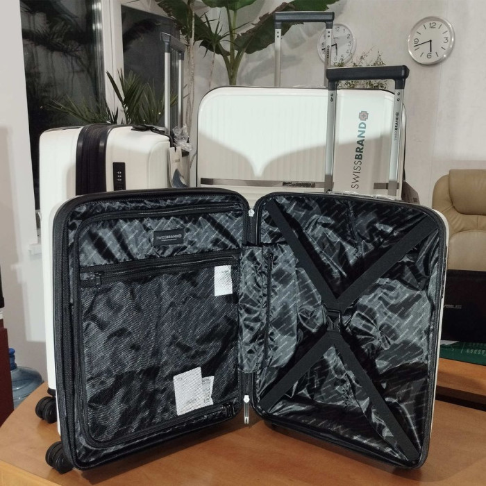 Валіза Swissbrand Malden (L) White (SWB_LHMAL889L) 