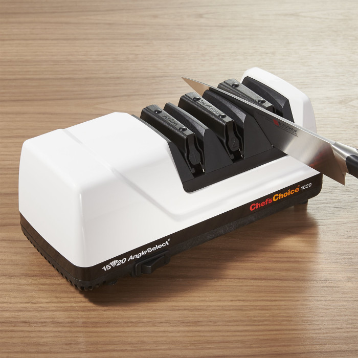 Точилка для ножів Chef's Choice електрична універсальна, Біла (CH/1520) 
