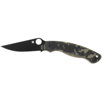 Ніж Spyderco Military 2 Black Blade, G-10 camo