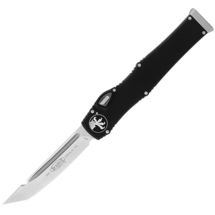 Ніж Microtech Halo VI Tanto Point Stonewash 250-10 