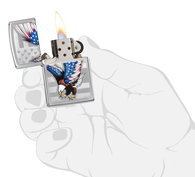 Запальничка Zippo 250 Eagle Flag 28449 