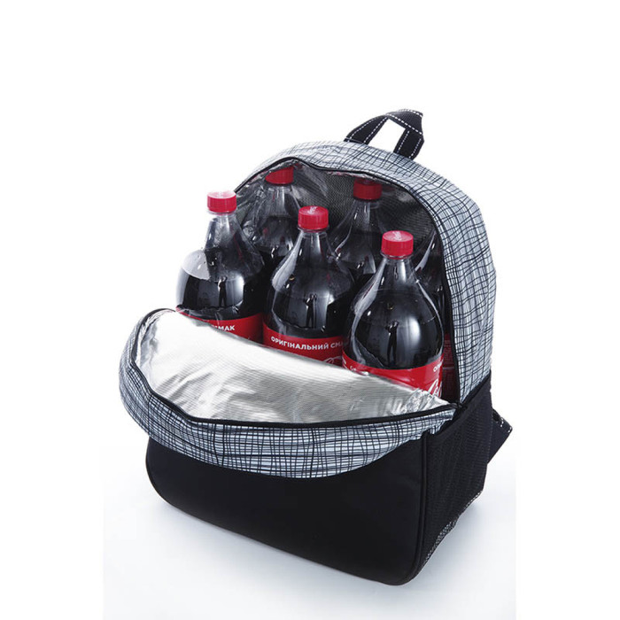 Терморюкзак СИЛА 27 л чорно-білий (34х20х40 см) 