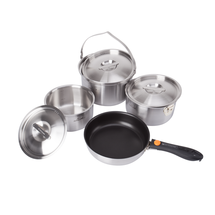 Набір посуду Kovea All-3PLY Stainles Cookware KKW-CW1105 