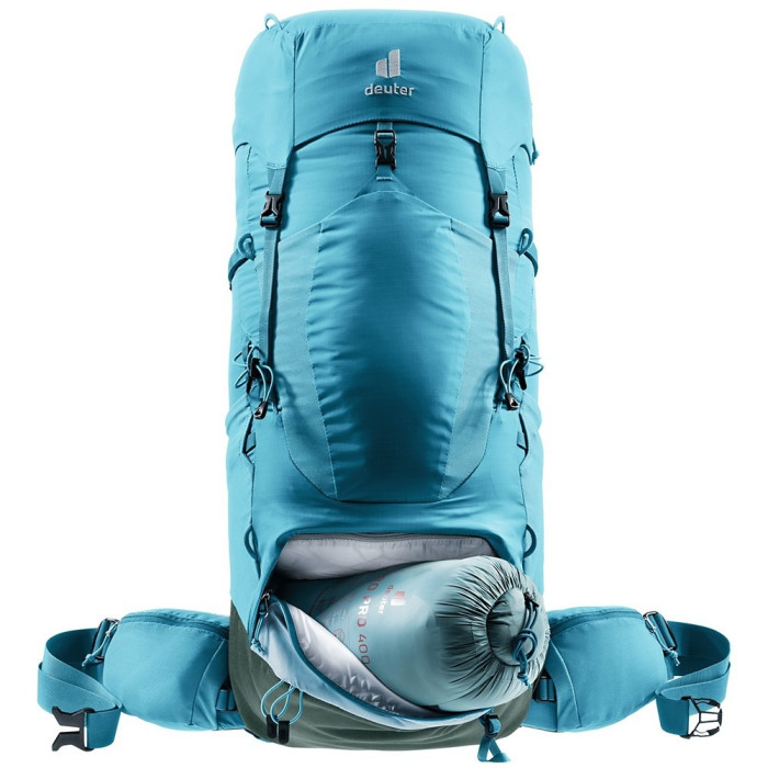 Рюкзак DEUTER Aircontact Lite 45+10 SL колір 3249 lagoon-ivy 