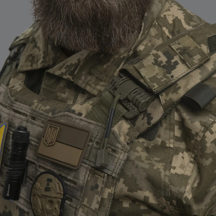 Плитоноска Ukrarmor IBV (аналог IOTV). Збільшена площа захисту S/M Піксель 