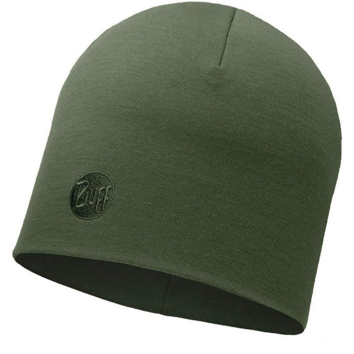 Шапка Buff Merino Wool Thermal Hat Solid (Cedar) 