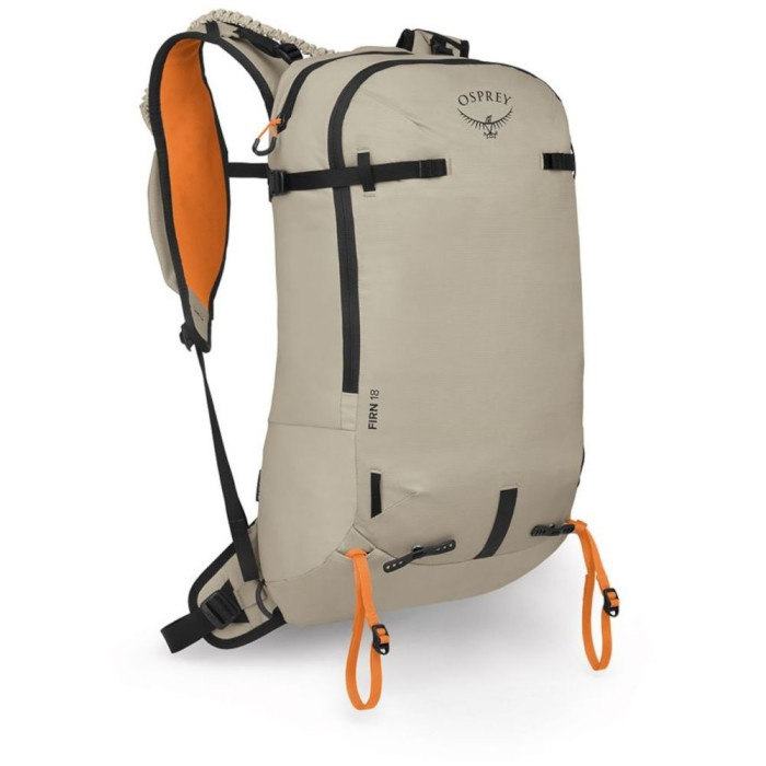 Рюкзак Osprey Firn 18 sandy grey/tequila orange - M/L - сірий/оранжевий 