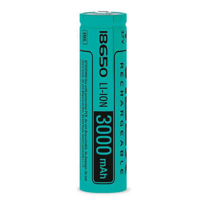 Акумулятор Videx Li-Ion 18650 (без захисту) 3000mAh bulk 50/600 