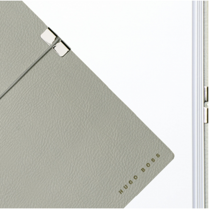 Блокнот A5 Hugo Boss Storyline-світло-сірий 