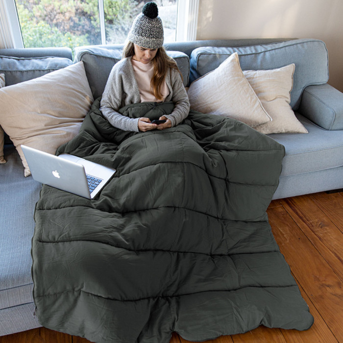 Спальний мішок Naturehike F150 NH22MSD05, правий, графіт 