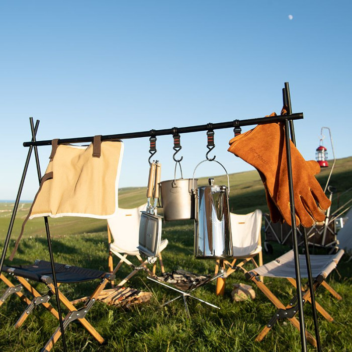 Рукавички вогнестійкі шкіряні Naturehike NH20FS042, розмір M, коричневі 