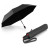 Зонт Knirps T.200 Dark Grey Black HeatShield Авто / Складной / 8 спиц / D99x28см