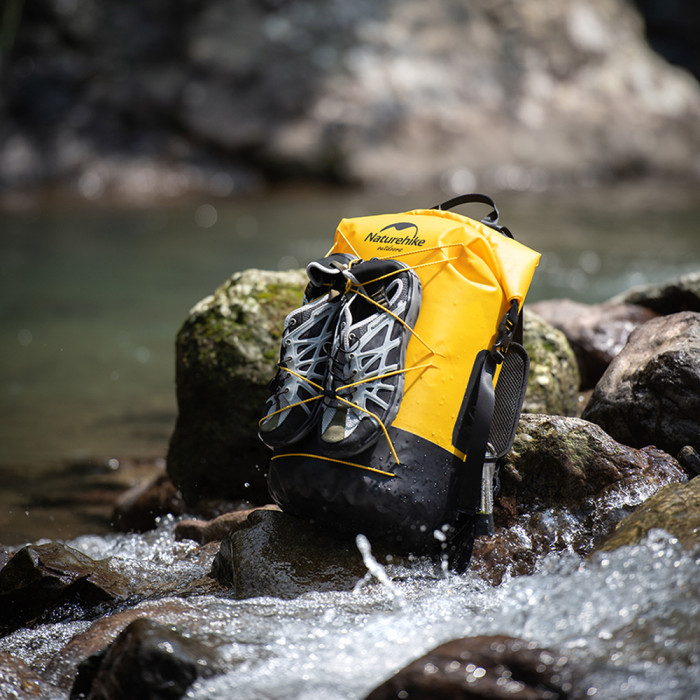Рюкзак туристичний Naturehike NH21FSB04, 30 л, жовтий