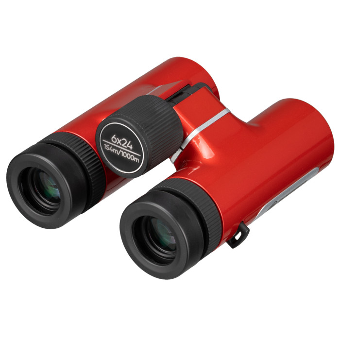 Бінокль Bresser Spirit Compact 6x24 Red (11556) (932374)
