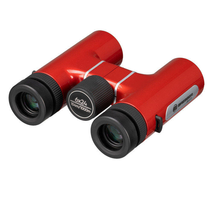 Бінокль Bresser Spirit Compact 6x24 Red (11556) (932374)
