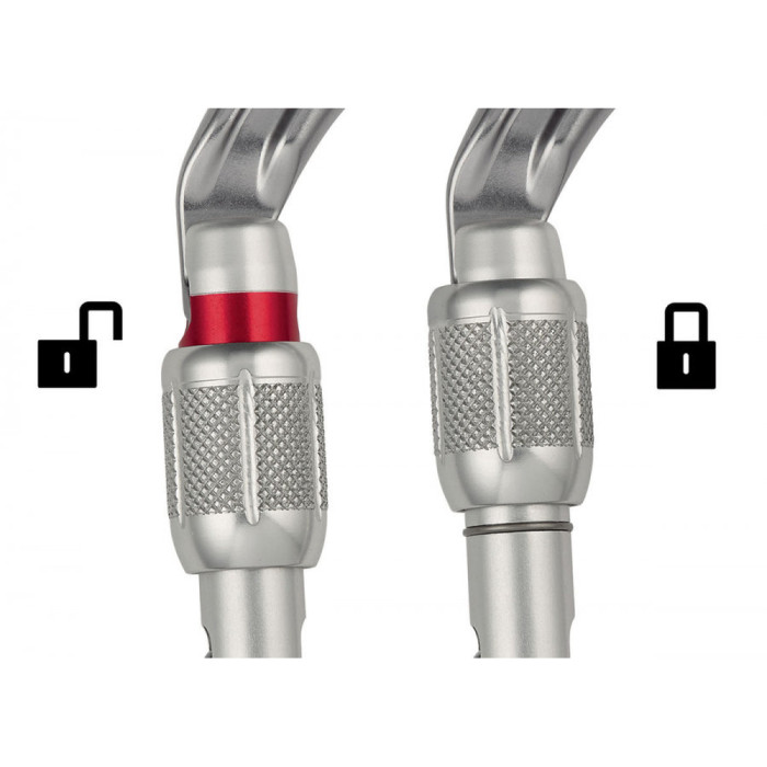 Карабін Petzl OK screw-lock black 