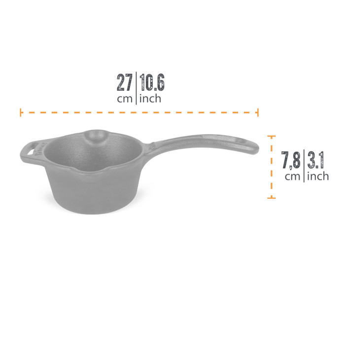 Соусник чавунний Petromax Cast-Iron Sauce Pot 0,5 л