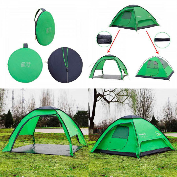 Намет KingCamp TUSCANY 3 (KT3039) Green 
