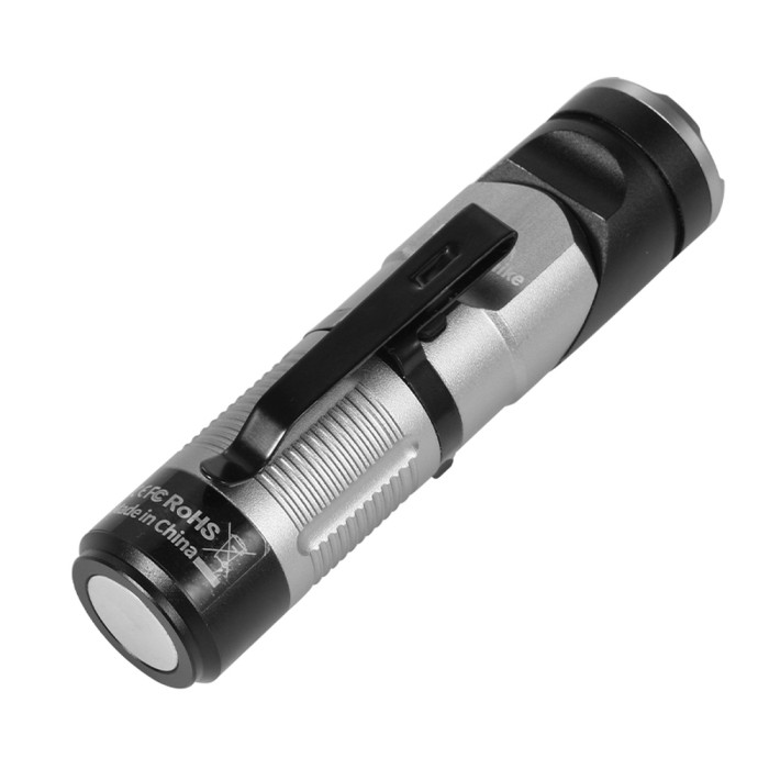 Ліхтар з кліпсою Naturehike CNK2450ZM013, чорно-сірий 