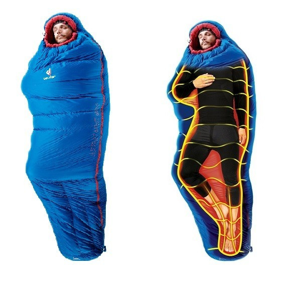 Спальний мішок Deuter Astro Pro 600 3025 bay лівий (3712317 3025 1) 