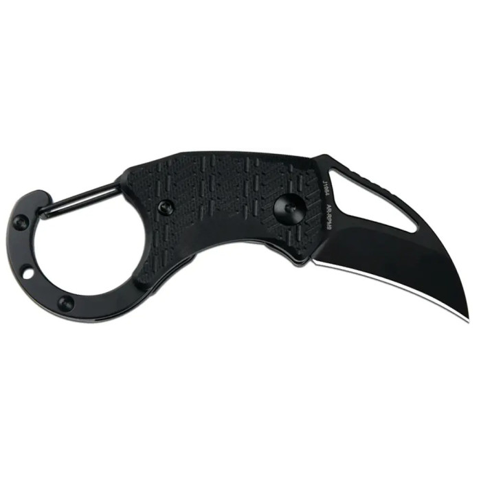 Ніж CJRB Anansi Black Blade AR-RPM9, G10 black 