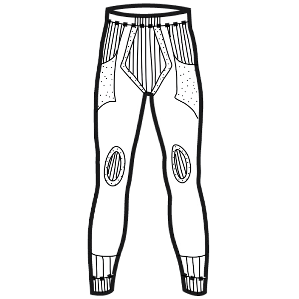 Штани жіночі Lasting Aura, білі 