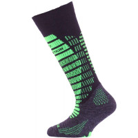 Термошкарпетки дитячі лижні Lasting SJR 906-чорний /зелений, XS