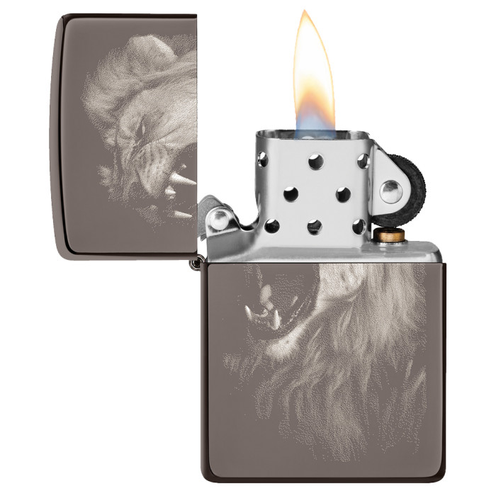 Запальничка Zippo 150 Fierce Lion Design (49433) 
