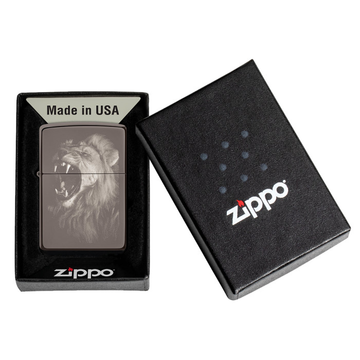 Запальничка Zippo 150 Fierce Lion Design (49433) 