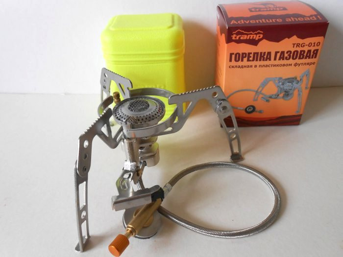 Пальник Tramp TRG-010 з п'єзопідпалом і шлангом 