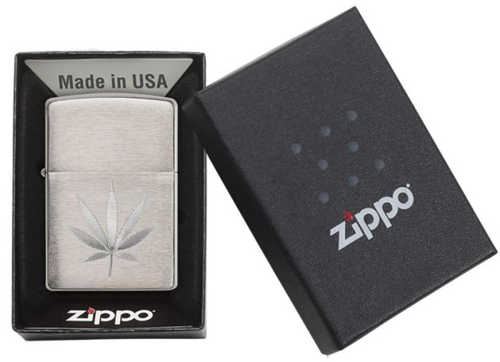 Запальничка Zippo 200 Leaf Design Engraved 29587 