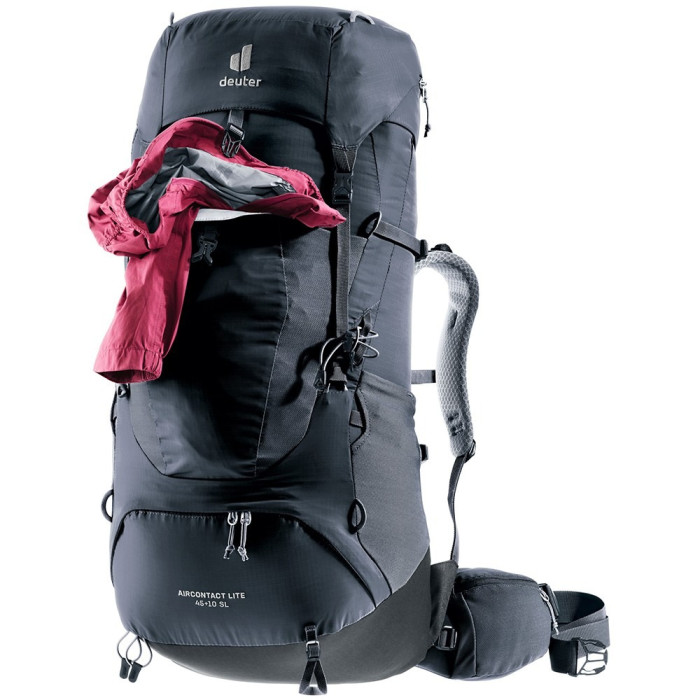 Рюкзак DEUTER Aircontact Lite 45+10 SL колір 7403 black-graphite 
