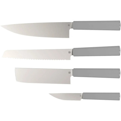 Набір кухонних ножів Butterfork Purest Set Light Grey
