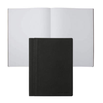 Блокнот A6 Hugo Boss Advance Fabric-темно-сірий